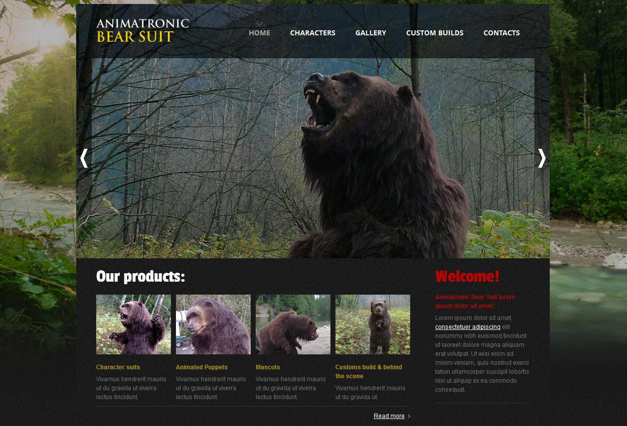 Animatronic Bear Suit