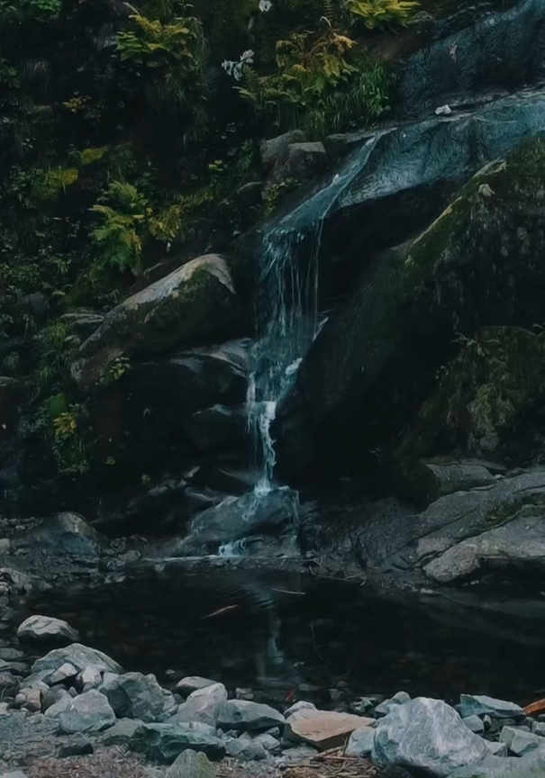 Breathtaking Drone View of Flood Falls in Hope, BC